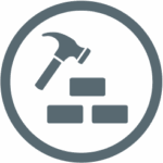 Icon: Bau und Ausbau